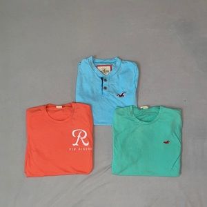 Three Hollister Shirts